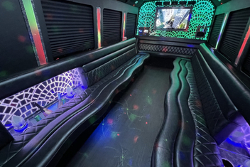 Hayward Limo Bus Interior