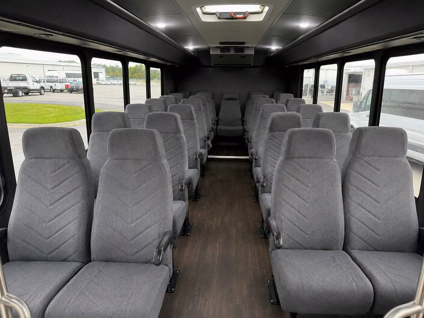 20 passenger minibus inside