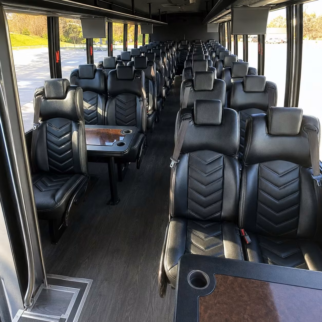 30 passenger minibus interior