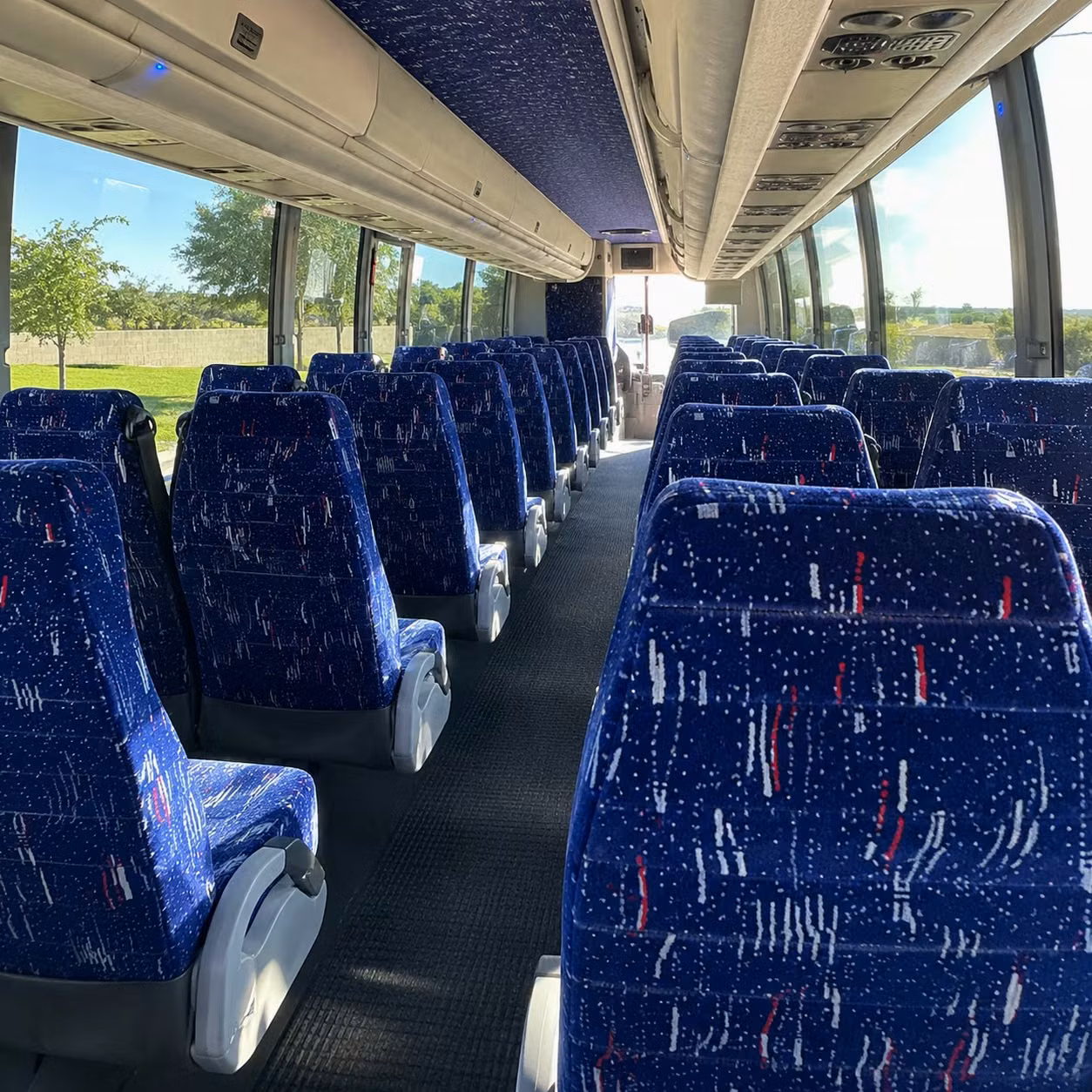 charter buses for hayward city government departments and agency staff shuttles