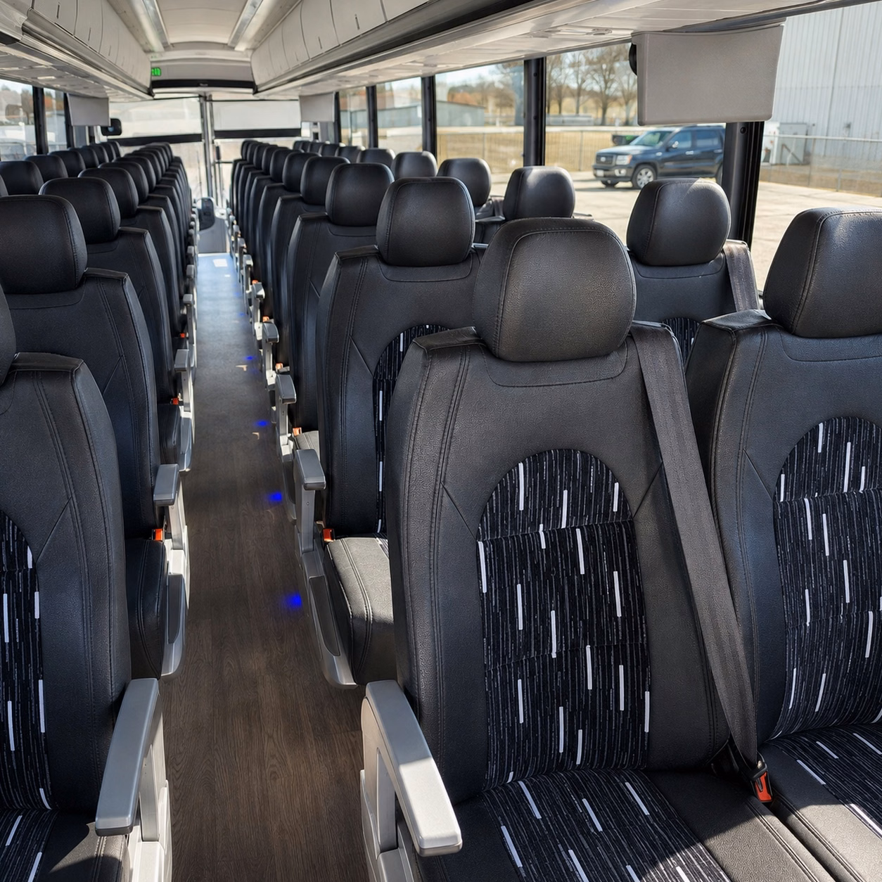 hayward charter bus interior gallery
