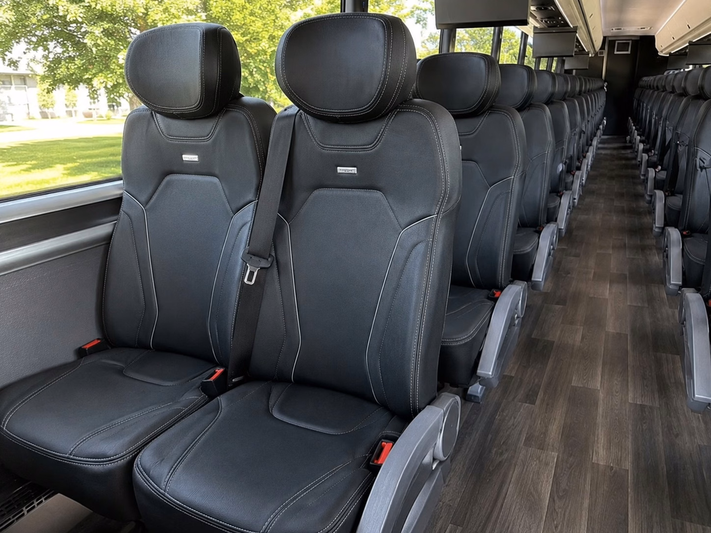 when your ceremony and reception are at two different venues one bus keeps everyone together